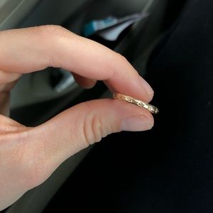 14K GOLD WEDDING BAND